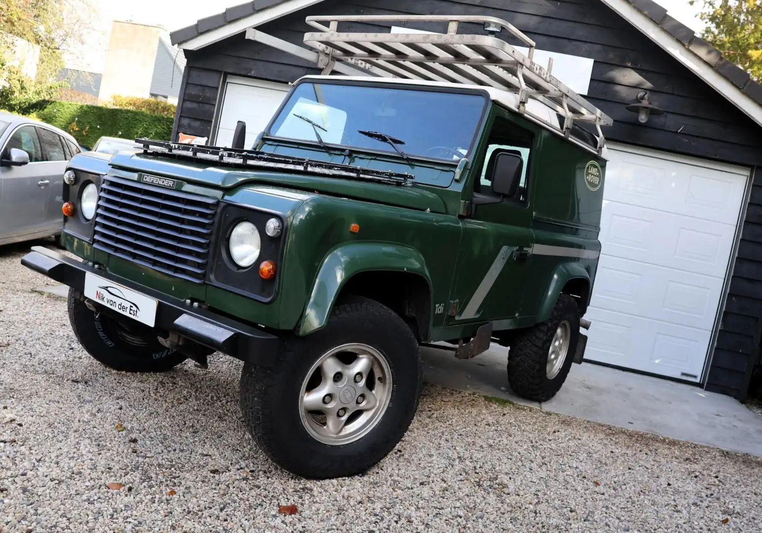 Land Rover Defender 2.5 Tdi 90" Hard Top-Nw koppeling- Nw beurt-Roofra Vert - 2