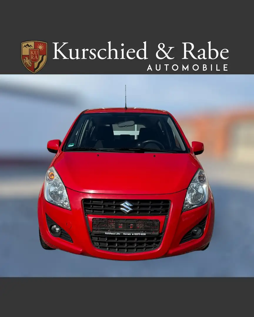 Suzuki Splash *AUTOMATIK*KLIMA*RENTNERFZG.* Червоний - 2