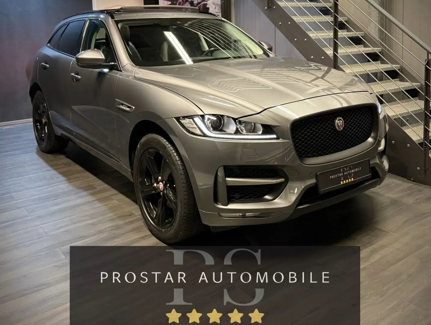 Jaguar F-Pace R-Sport AWD Aut. Navi*Leder*Kam*Spur*Pano Grau - 1