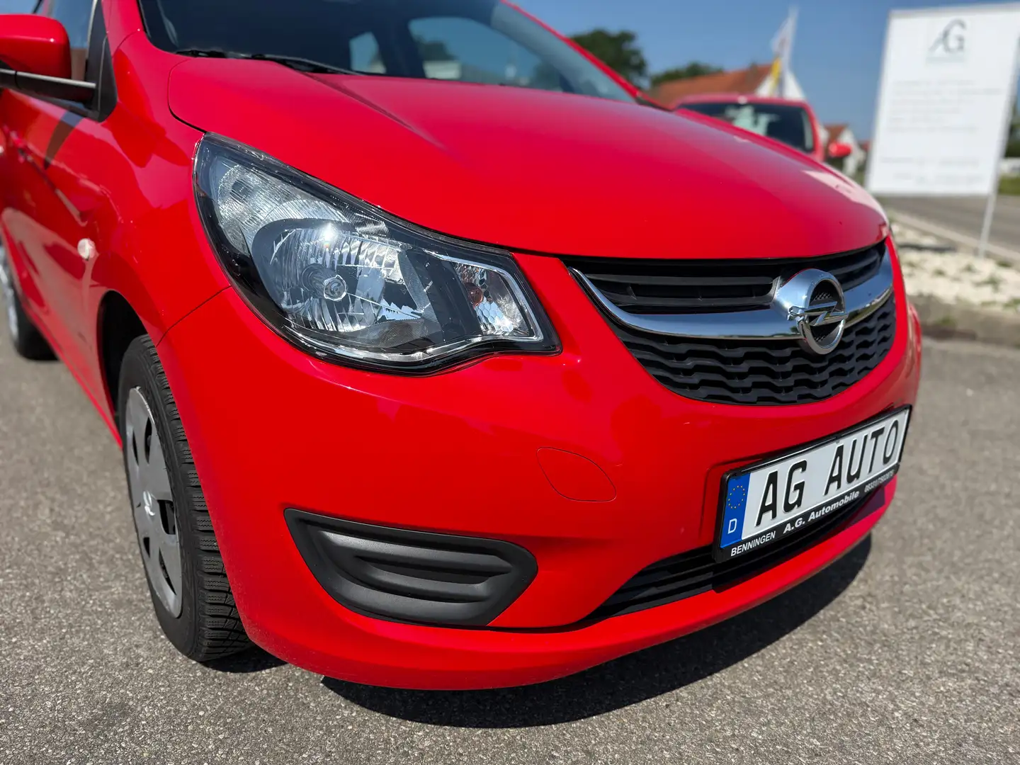 Opel Karl +Garantie Tempomat Klima TÜV+Service NEU Rot - 2