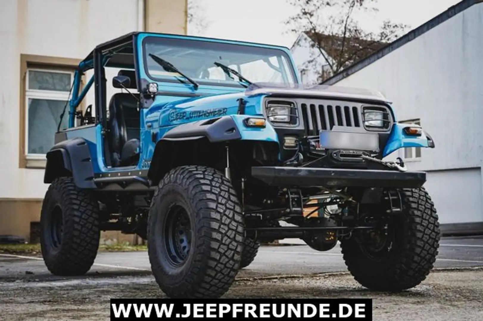 Jeep Wrangler 4,0L "CUSTOM!" Sperren,Winde,35er ! Blau - 1