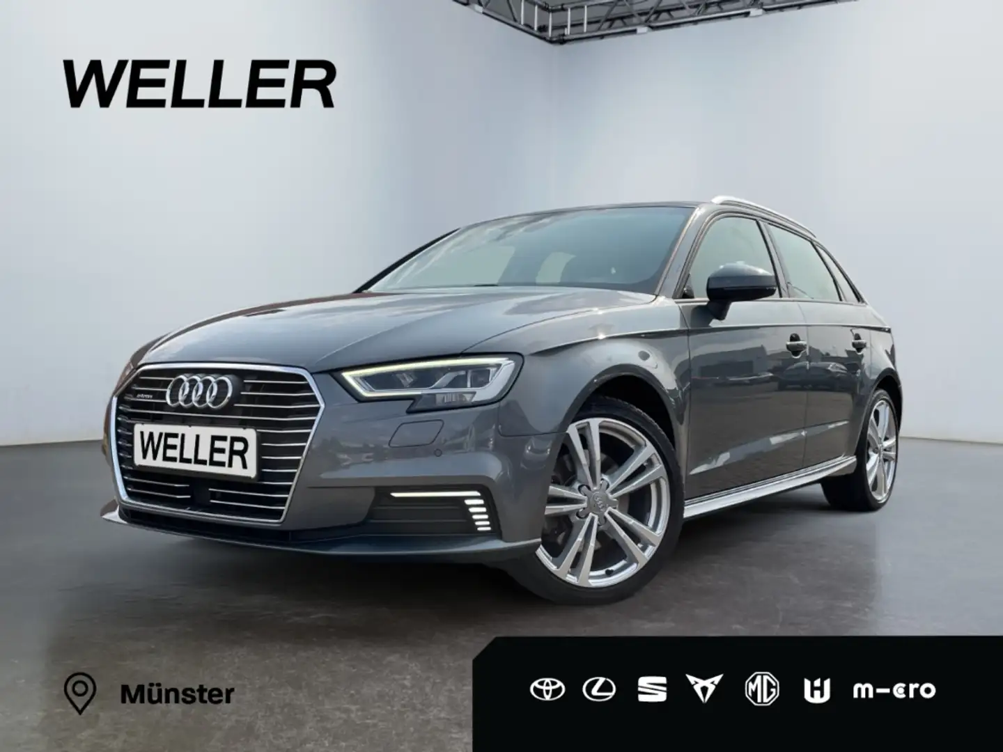 Audi A3 40 e-tron Sportback S-Line  *LED*Virtual*Navi* Grau - 1