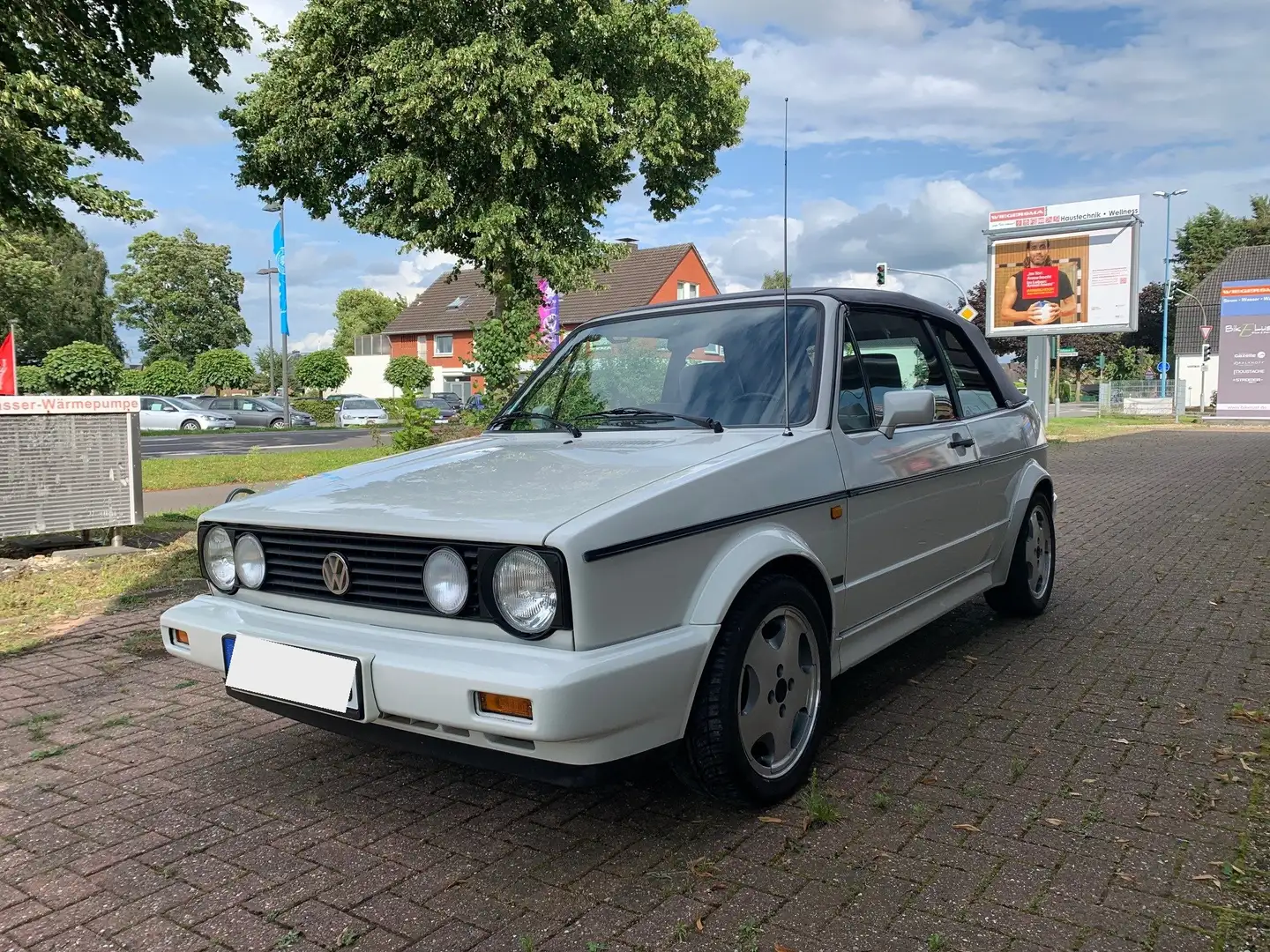 Volkswagen Golf Cabriolet Karmann Wit - 1