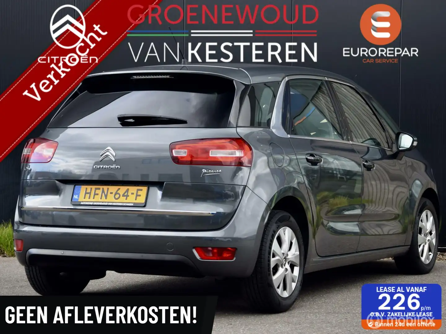 Citroen C4 Picasso 165pk Business I Automaat I Navi I Camera Grijs - 1