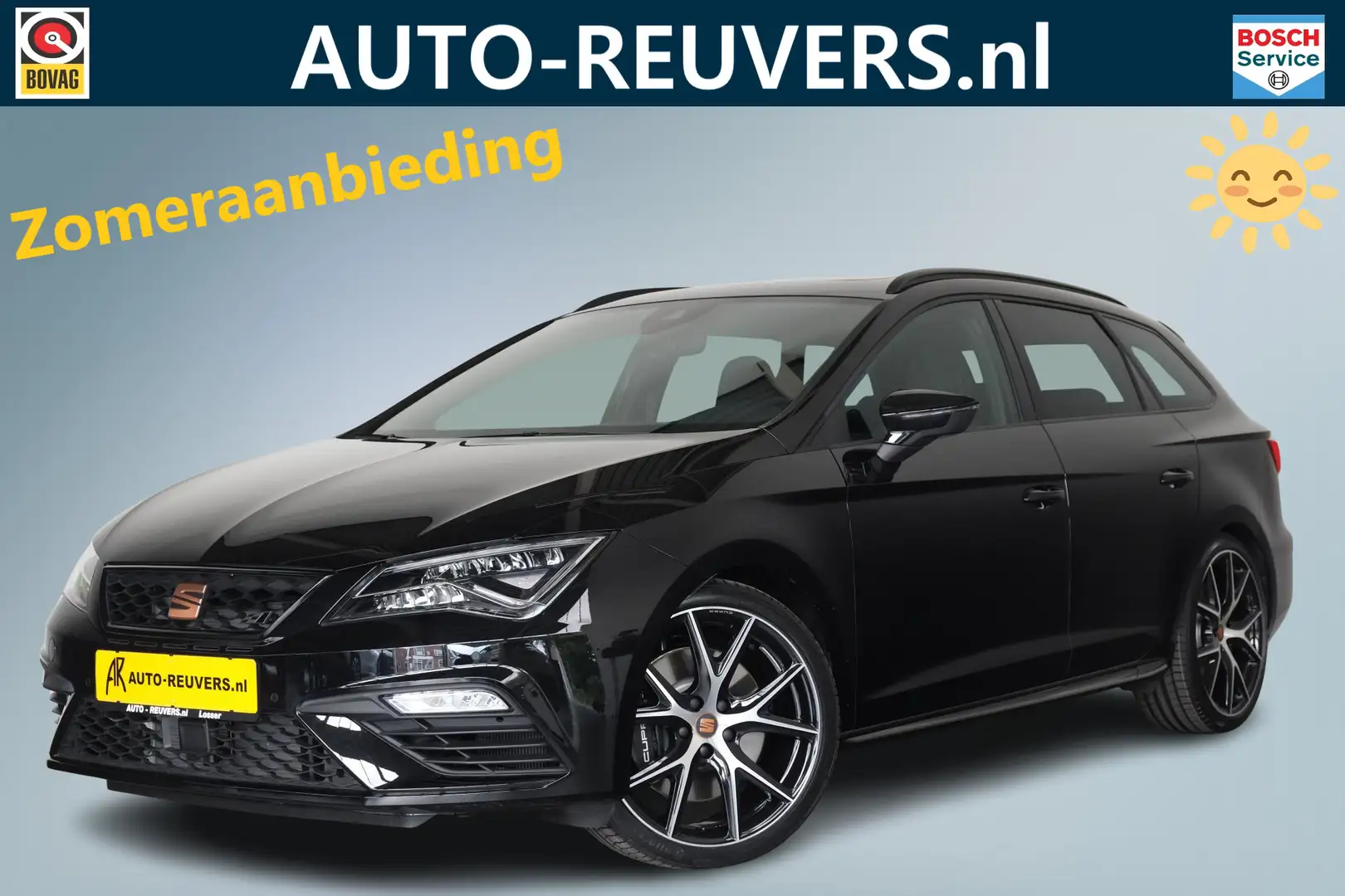 SEAT Leon ST 2.0 TSI 4DRIVE CUPRA / Opendak / RS stoelen / B Zwart - 1