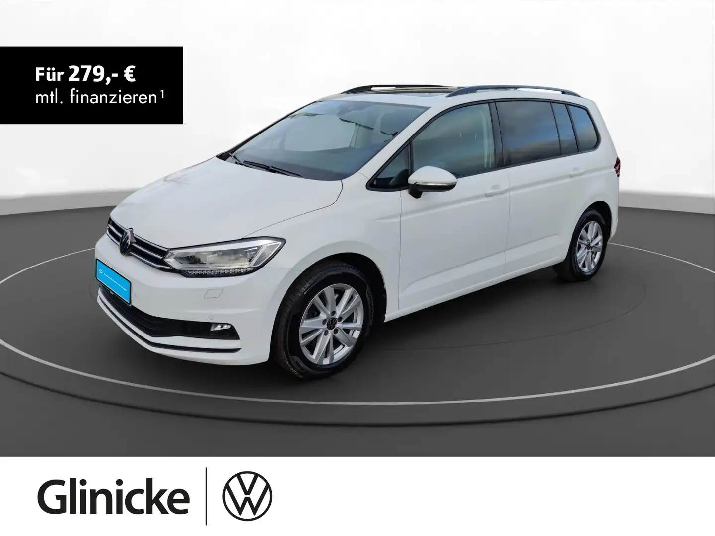 Volkswagen Touran 2.0 TDI Comfortline DSG NAVI Standhzg.LED Weiß - 1