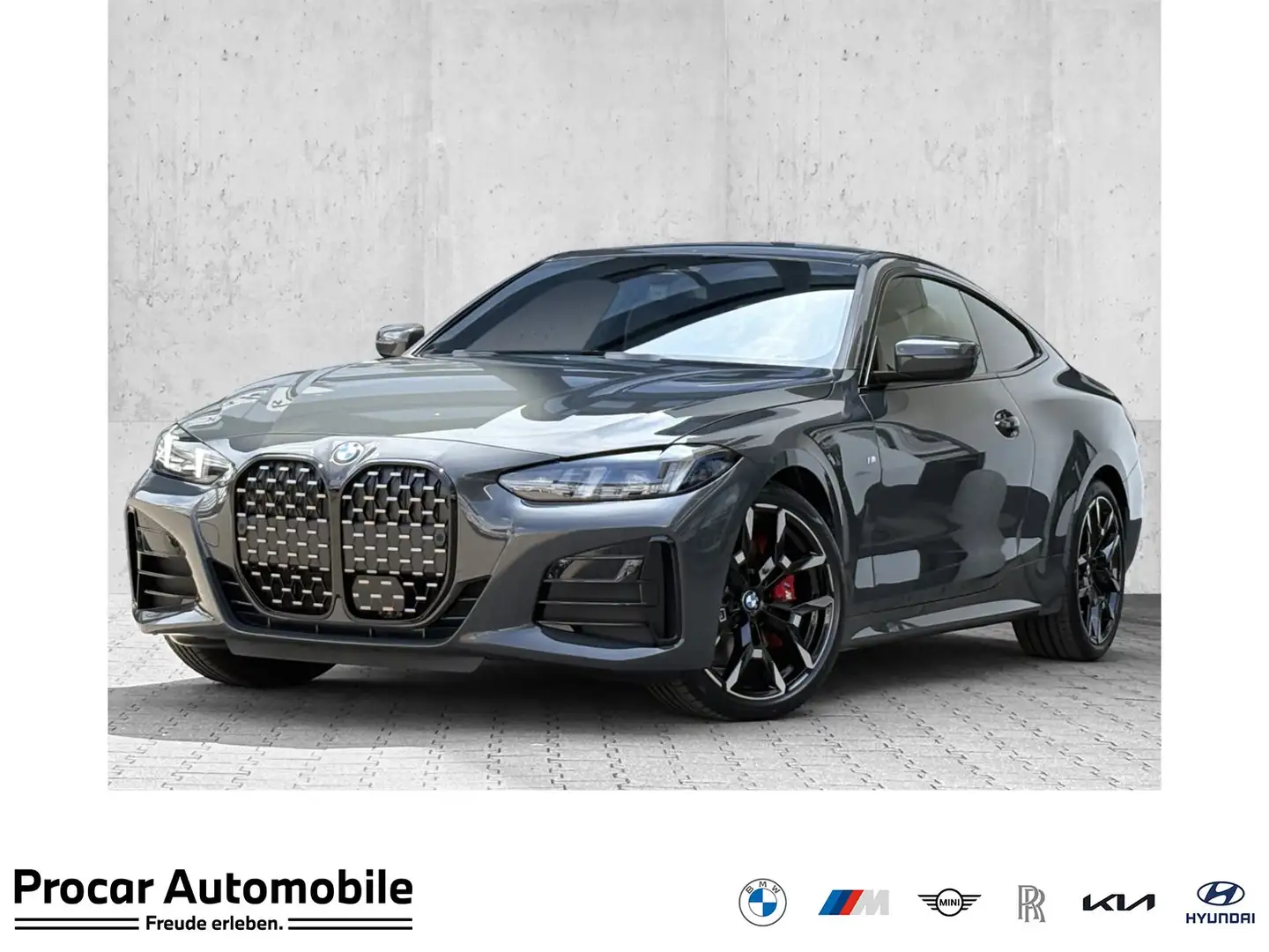 BMW 430 i xDrive Coupé MSport AHK DA PROF. PA+ HK 19" Grau - 1