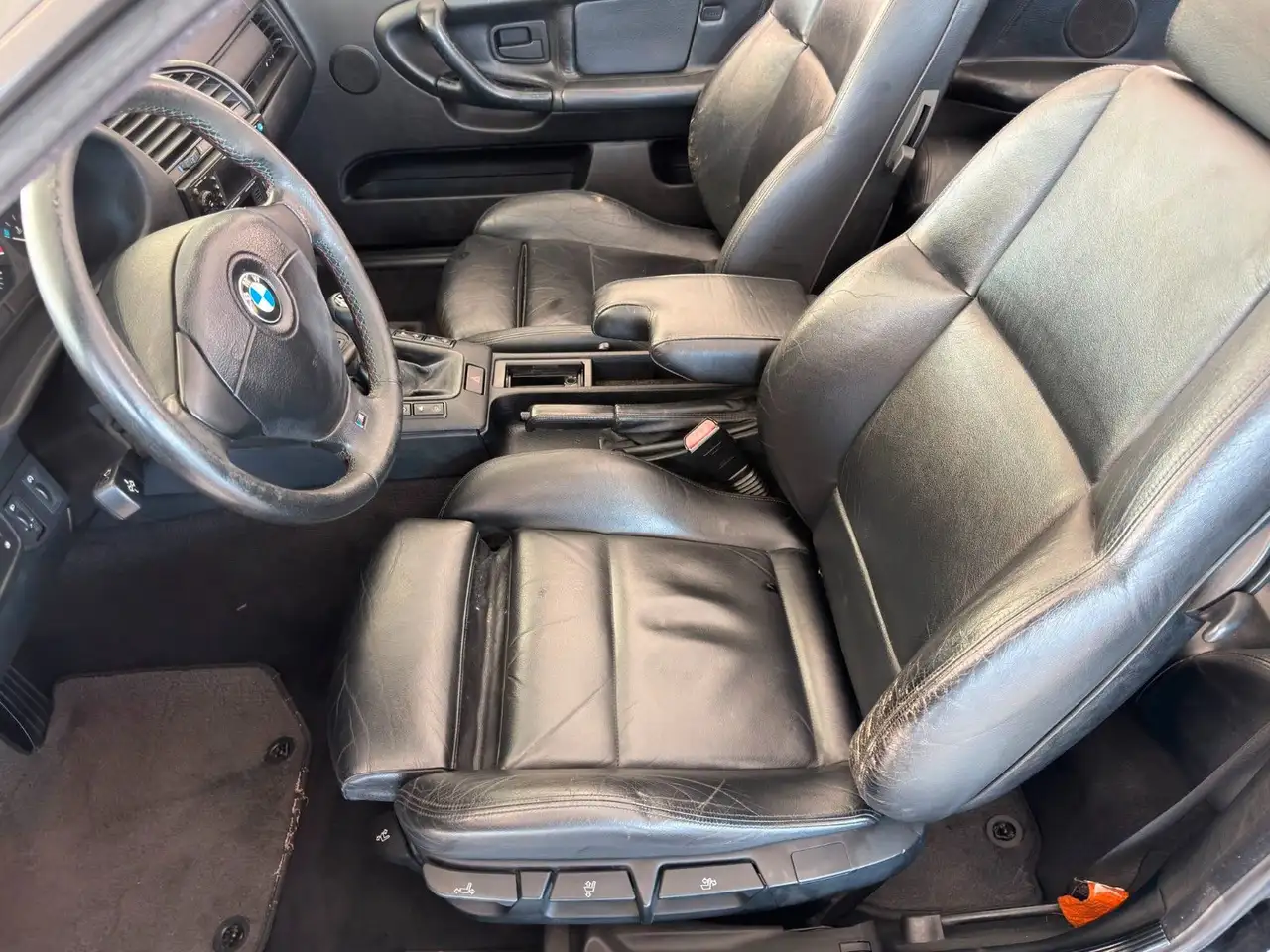 BMW 320 i E36 Cabrio+M-Paket+Klima+Sitzh+Leder+2.Hand, foto 12