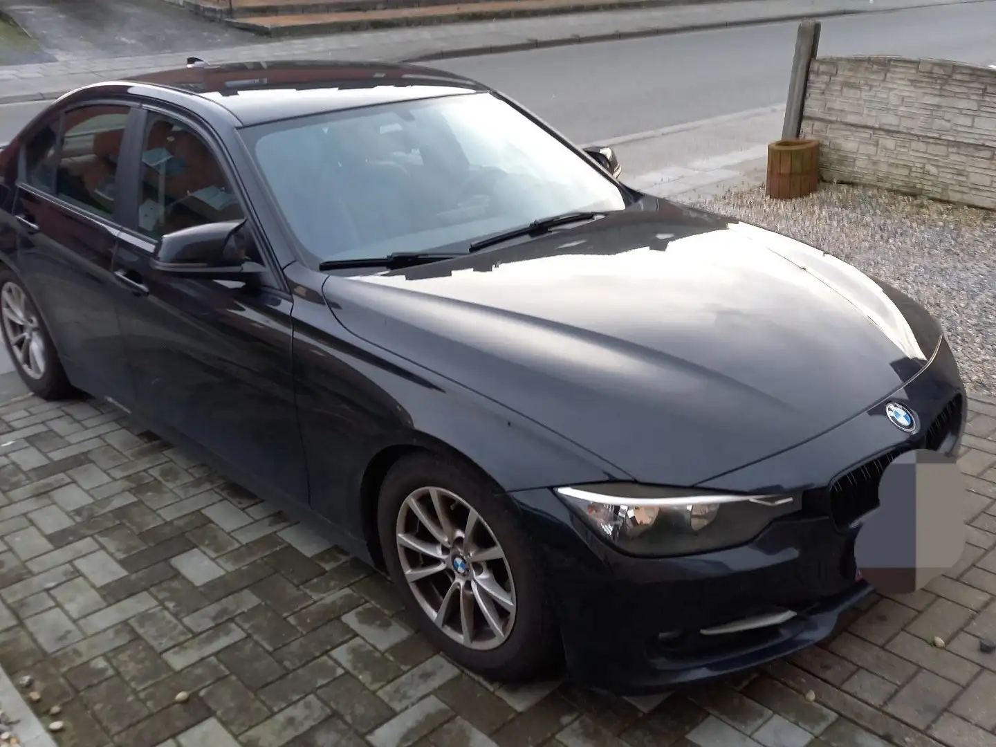 BMW 316 d M sport Zwart - 1