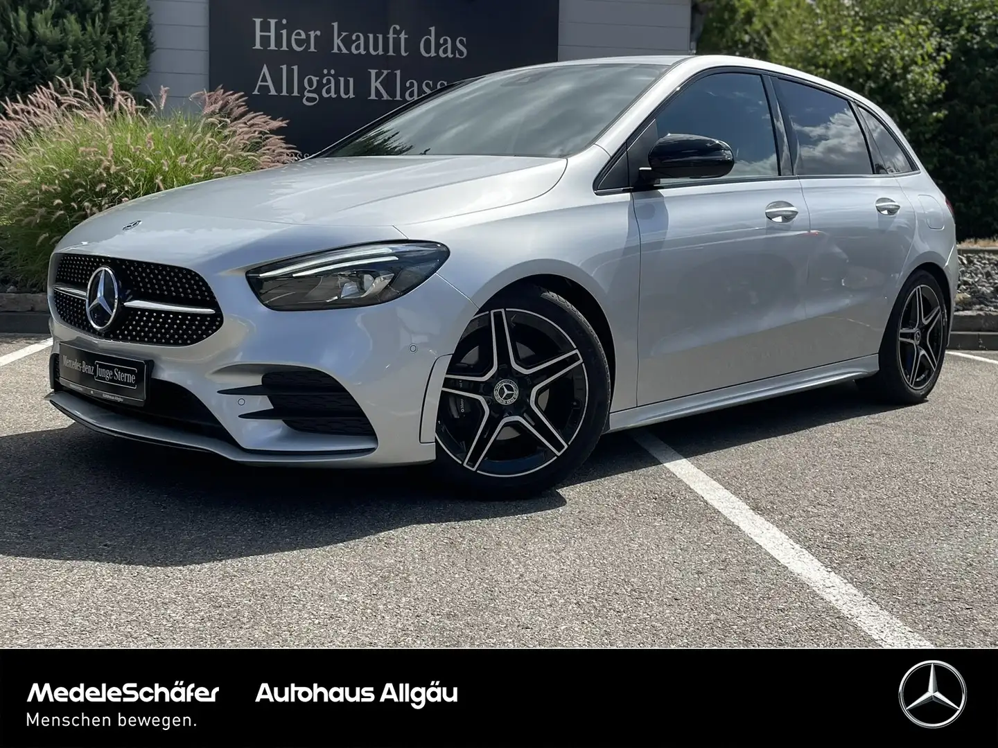 Mercedes-Benz B 200 B 200 AMG Night LED Kamera ElHeck MBUX AdSound Tel Silber - 1