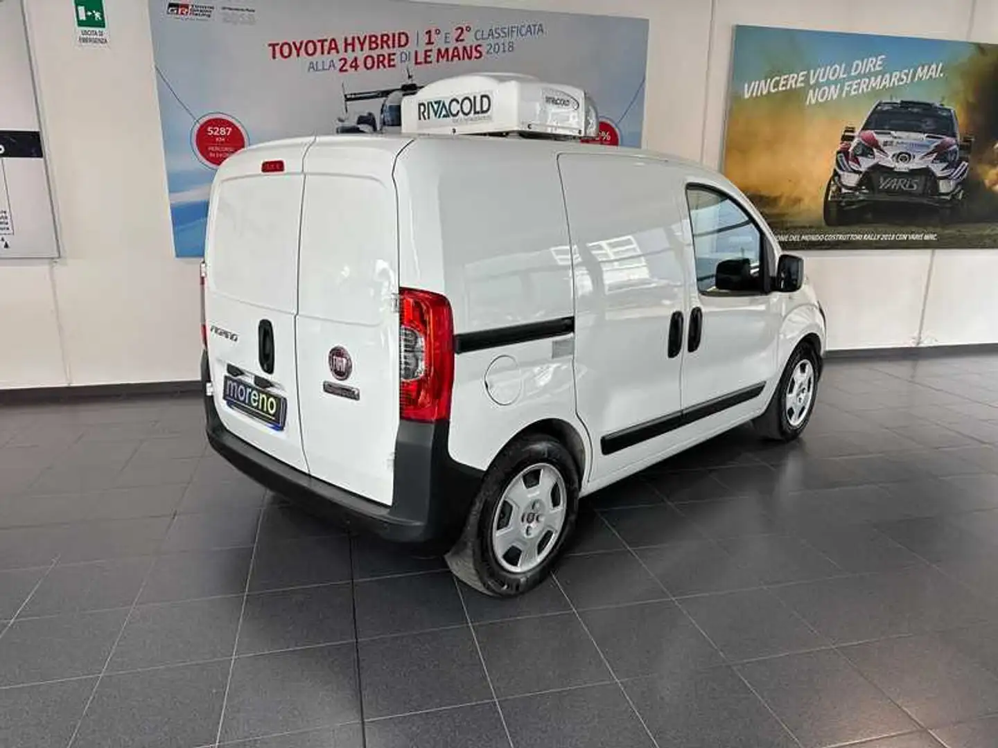 Fiat Fiorino cargo 1.3 mjt 95 CV SX Frigo CON COIBENTAZIONE ATP Bianco - 2