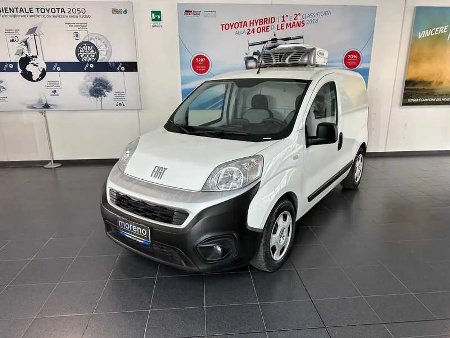 Fiat Fiorino cargo 1.3 mjt 95 CV SX Frigo CON COIBENTAZIONE ATP Bianco - 1