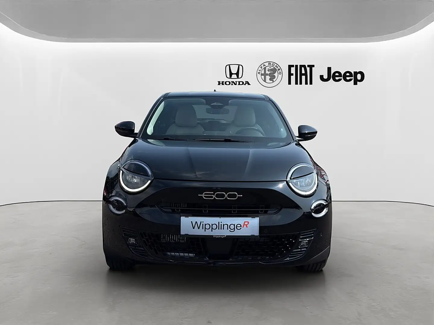 Fiat 600 Hybrid 110 La Prima *TAGESZULASSUNG* Schwarz - 2