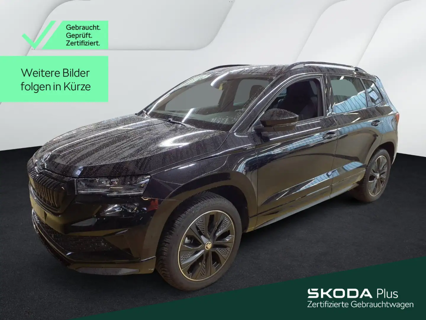 Skoda Karoq 2.0 TSI 4x4 DSG SPORTLINE*NAVI*MATRIX*AHK* Schwarz - 1