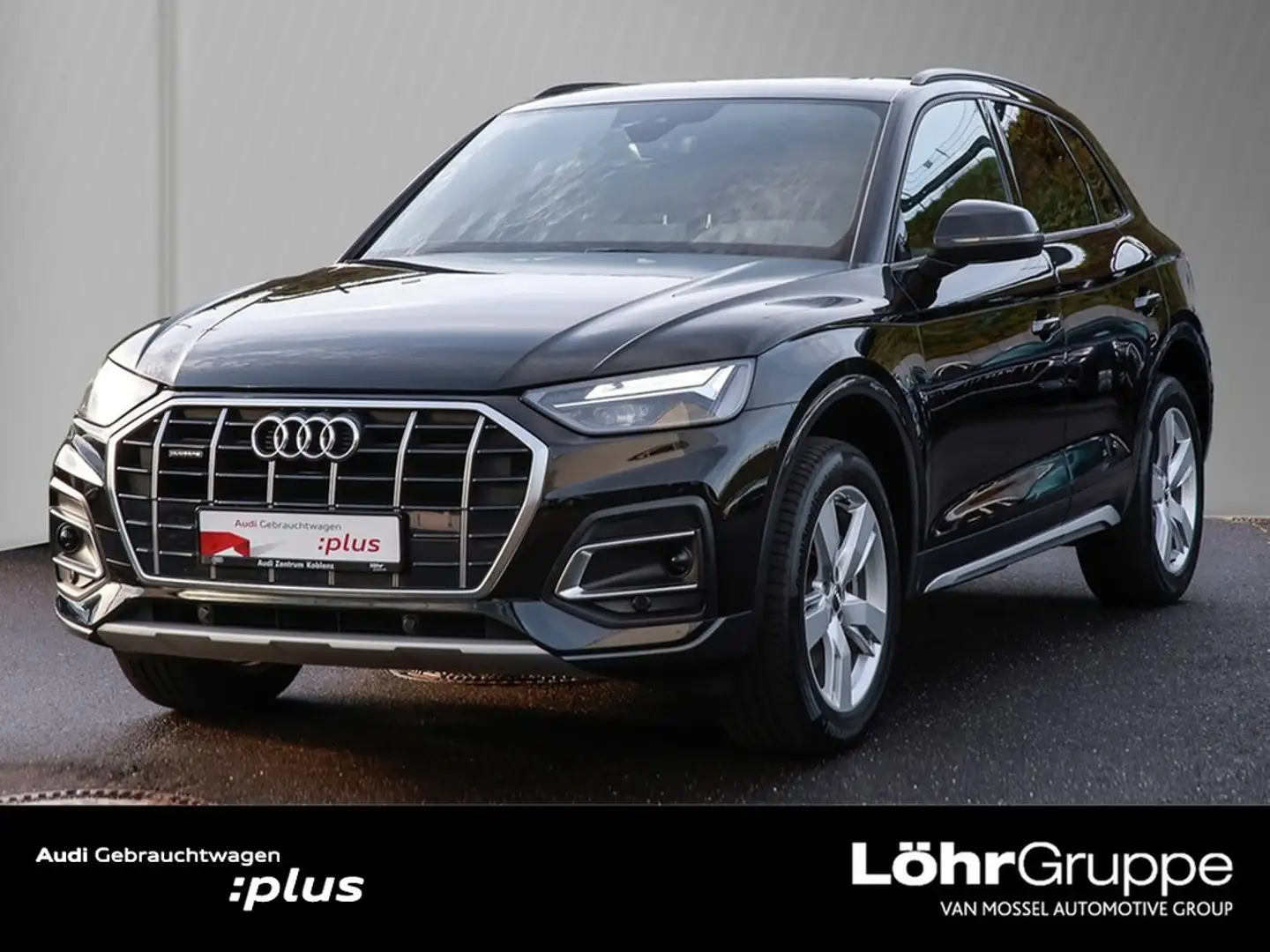Audi Q5 50 TDI advanced s-line ACC AHK Leder Panorama Schwarz - 1