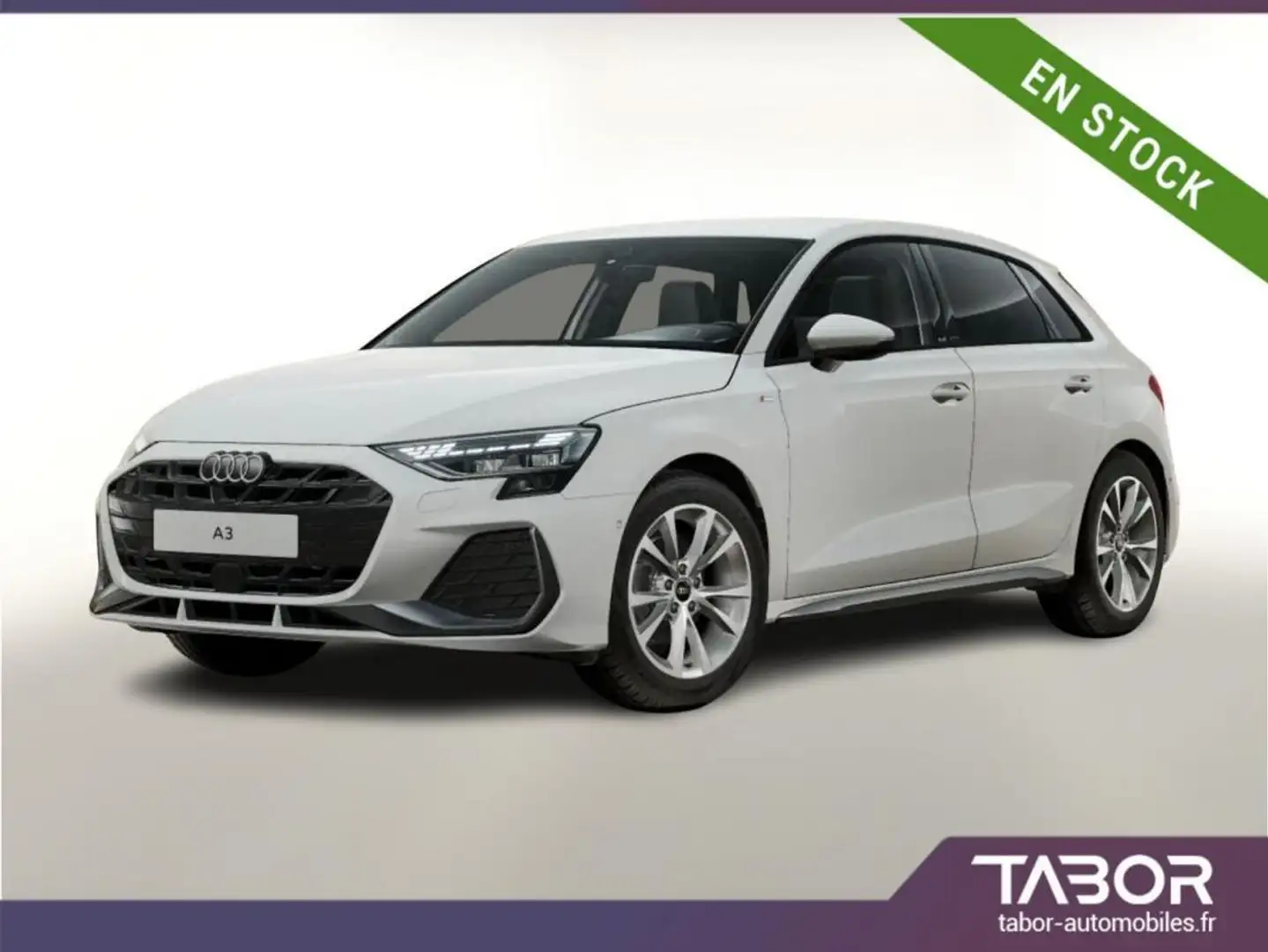 Audi A3 35 TDI S tronic S line Blanc - 1