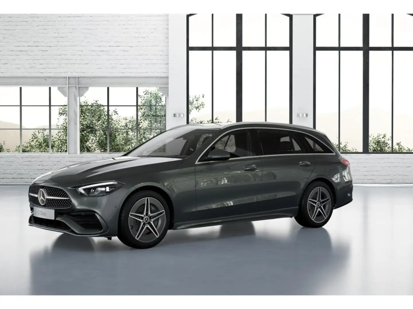Mercedes-Benz C 220 d T AMG AHK*Easy-Pack*Distronic*Pre-Safe** Grau - 2