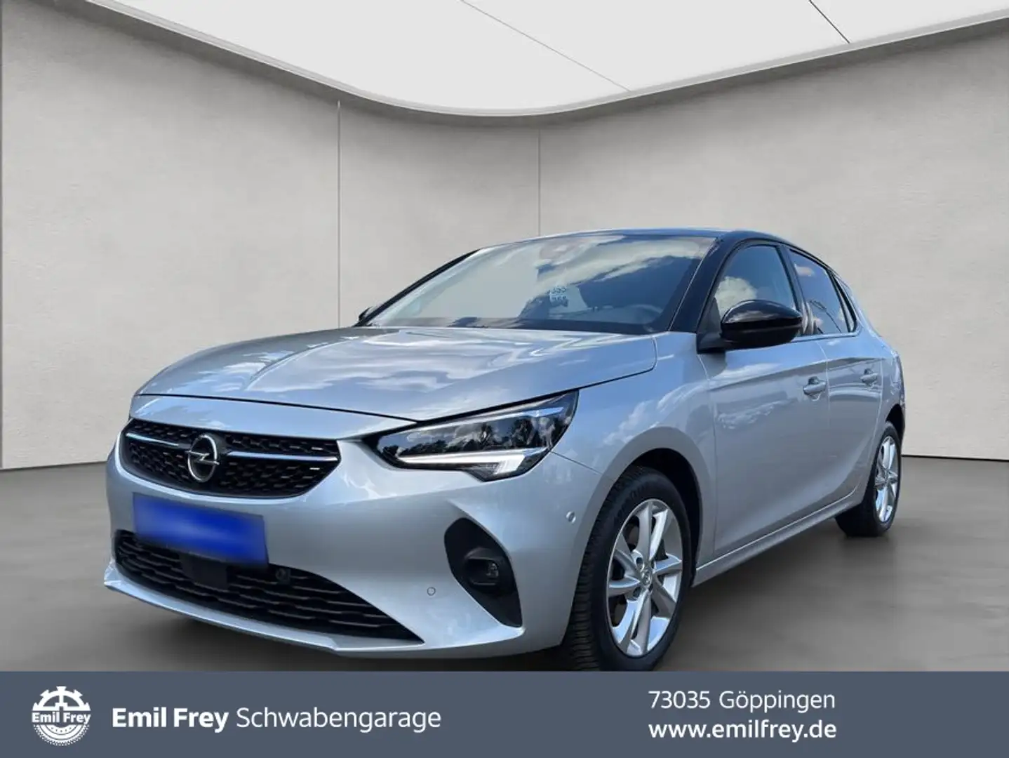 Opel Corsa 1.2 Direct Turbo Automatik Elegance *RFK* Zilver - 1