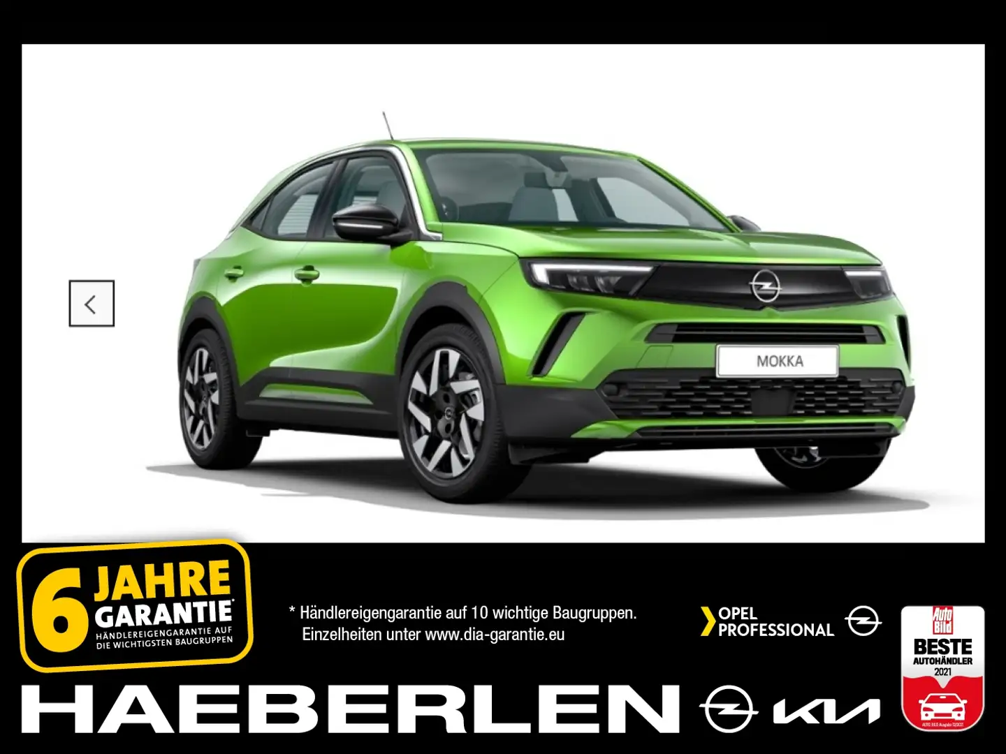 Opel Mokka Elegance 180° Kamera* Verde - 1