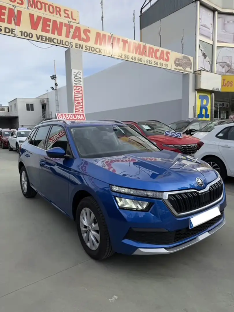 Skoda Kamiq 1.0 TSI Emotion 81kW Bleu - 1