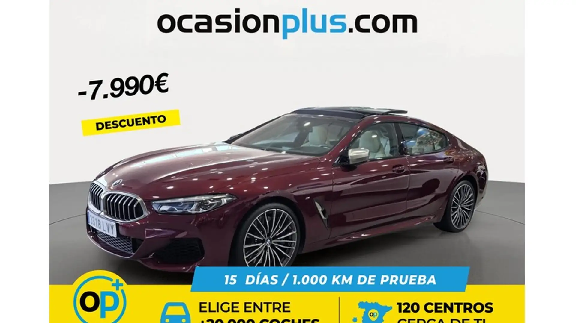 BMW M850 M850i Gran Coupé xDrive Rojo - 1