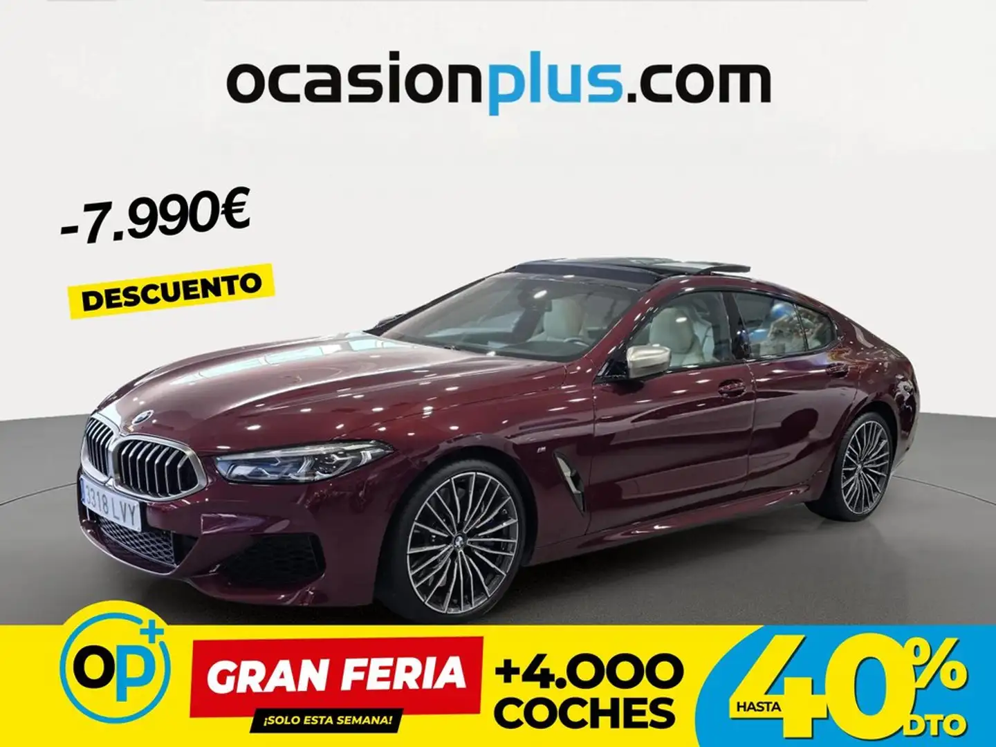 BMW M850 M850i Gran Coupé xDrive Rojo - 1