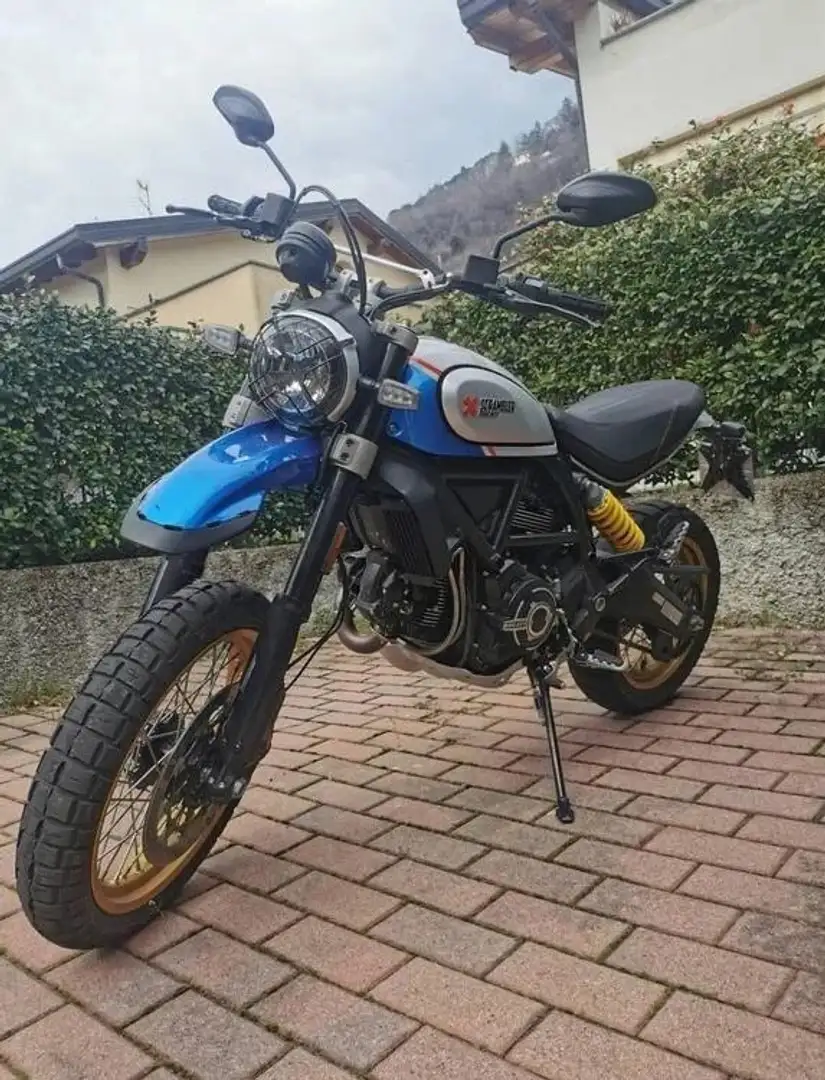 Ducati Scrambler 800 Desert Sled Albastru - 1