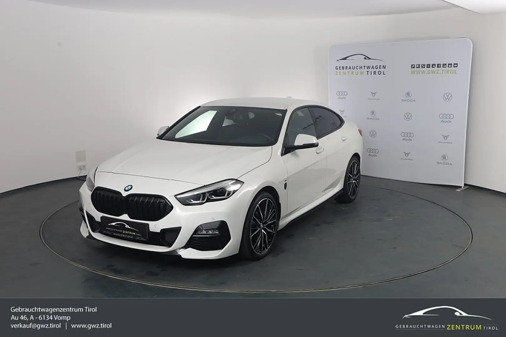 BMW 218 i Gran Coupe Aut. M Paket HIFI ANHÄNGERKUPPLUNG! Blanc - 1