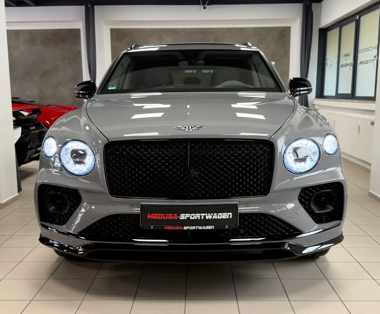 Bentley Bentayga BENTAYGA V8 S CARBON NAIM MASSAGE PANO FULL! Gris - 2