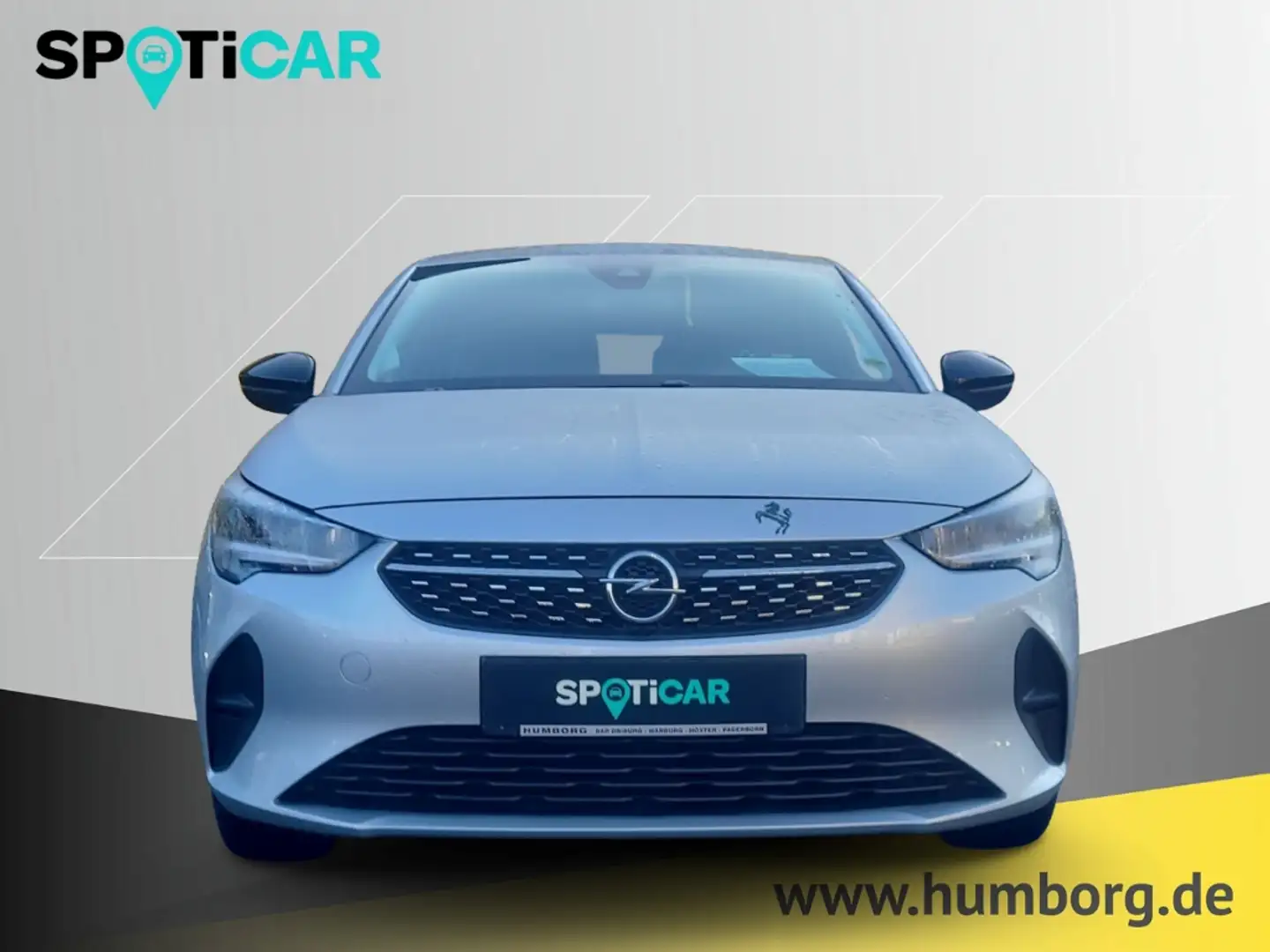 Opel Corsa F 1.2 Elegance Navi LED Apple CarPlay Android Auto Silber - 2
