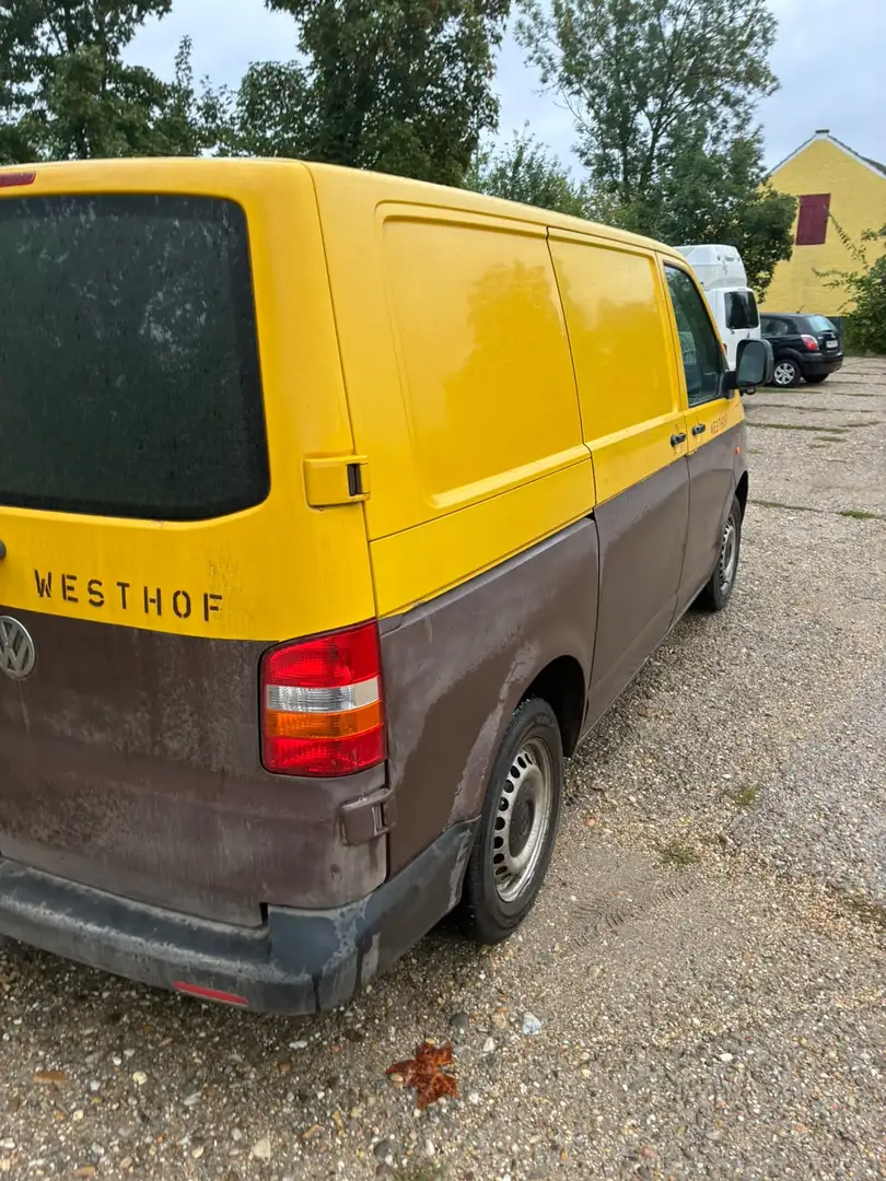 Volkswagen Bus Kastenwagen T5 Gelb - 2