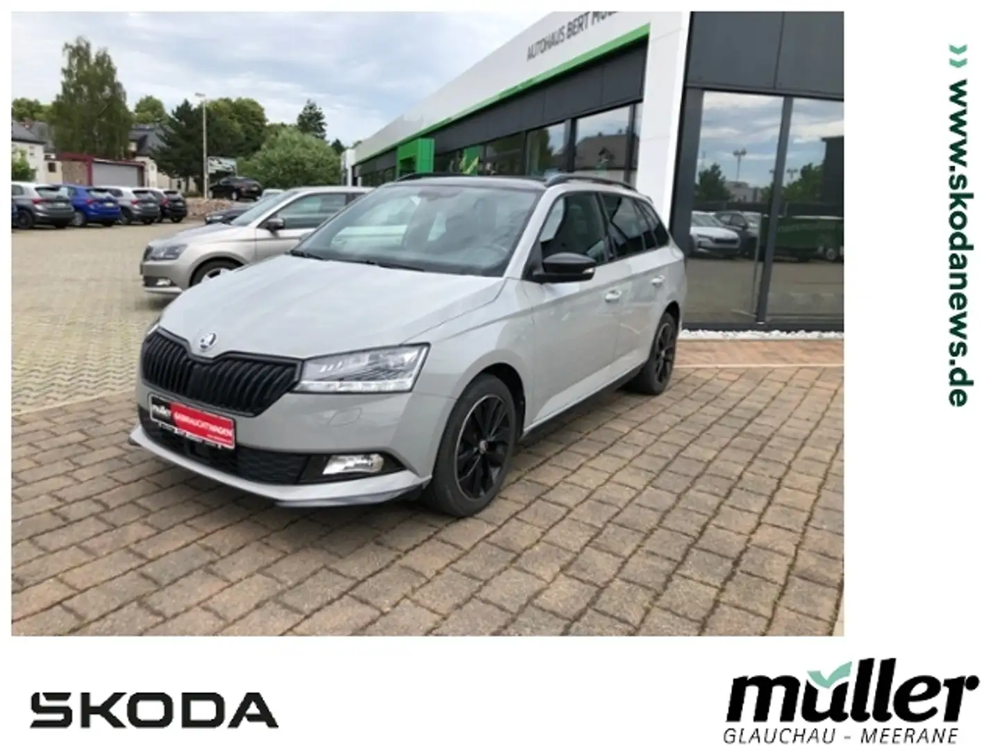 Skoda Fabia Combi Monte Carlo TSI LED Pano Climatronic Grau - 1