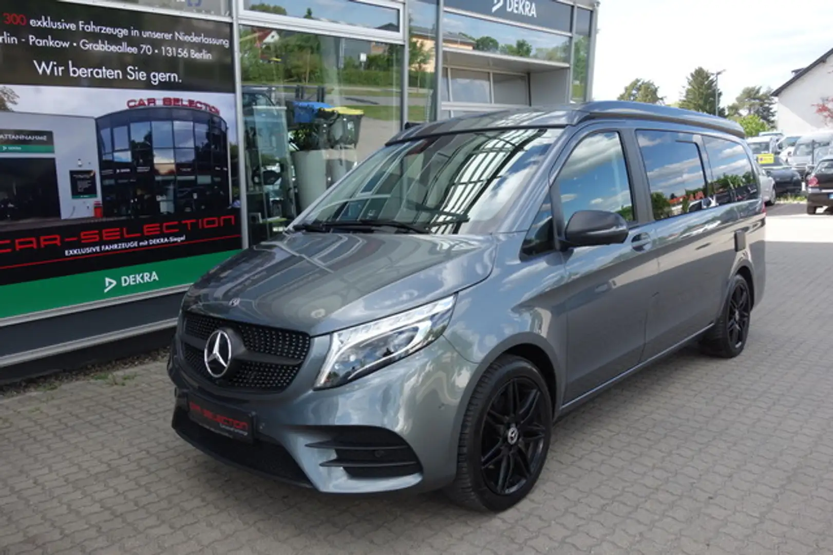 Mercedes-Benz V 300 d 4Mat Marco Polo AMG KÜCHE/eDACH/ACC/AHK Gris - 1