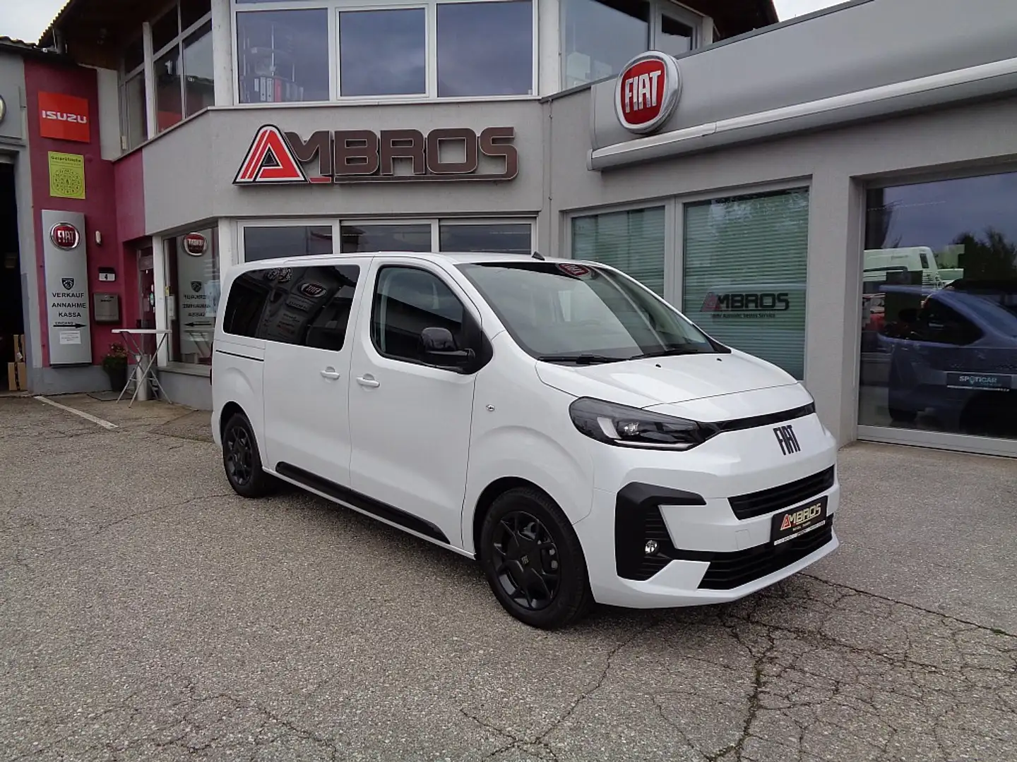 Fiat Ulysse MY26 L2 BlueHDi 2,2 180 EAT8 Diesel Automatik S&S Weiß - 1