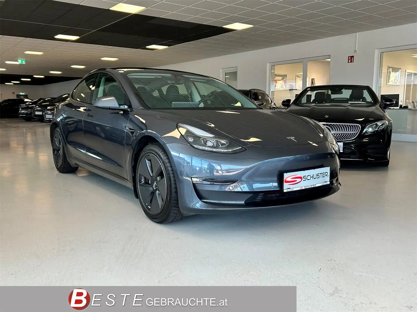 Tesla Model 3 Long Range AWD Grau - 1