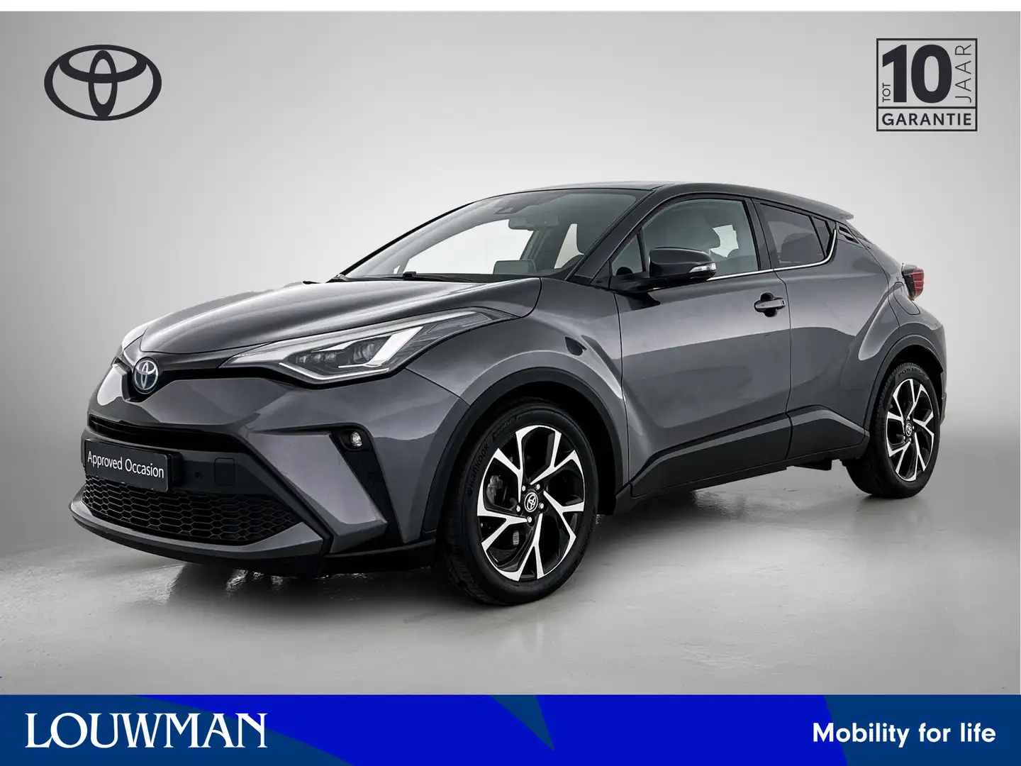 Toyota C-HR 1.8 Hybrid Dynamic Limited | LED V +A | Full map n Grijs - 1