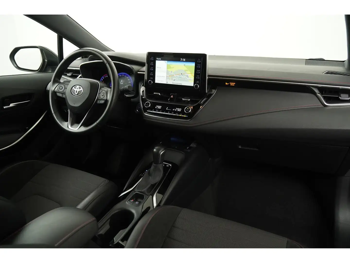 Toyota Corolla 2.0 Hybrid Executive | Leder/alcantara | Blind spo Zwart - 2
