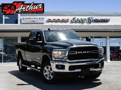 Black 2023 RAM 2500 Pickup Truck Four-Wheel Drive Automatic