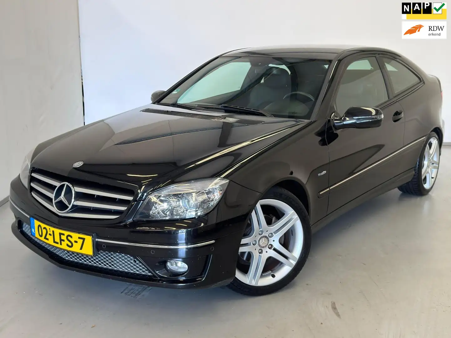 Mercedes-Benz CLC 160 Sport / 1e eig / BTW / Dealer Onderhouden Zwart - 1