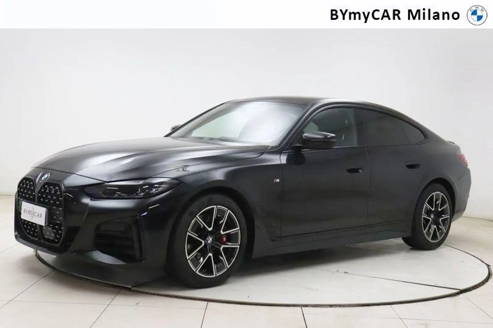 BMW 420 d Gran Coupe mhev 48V xdrive Msport auto Nero - 1