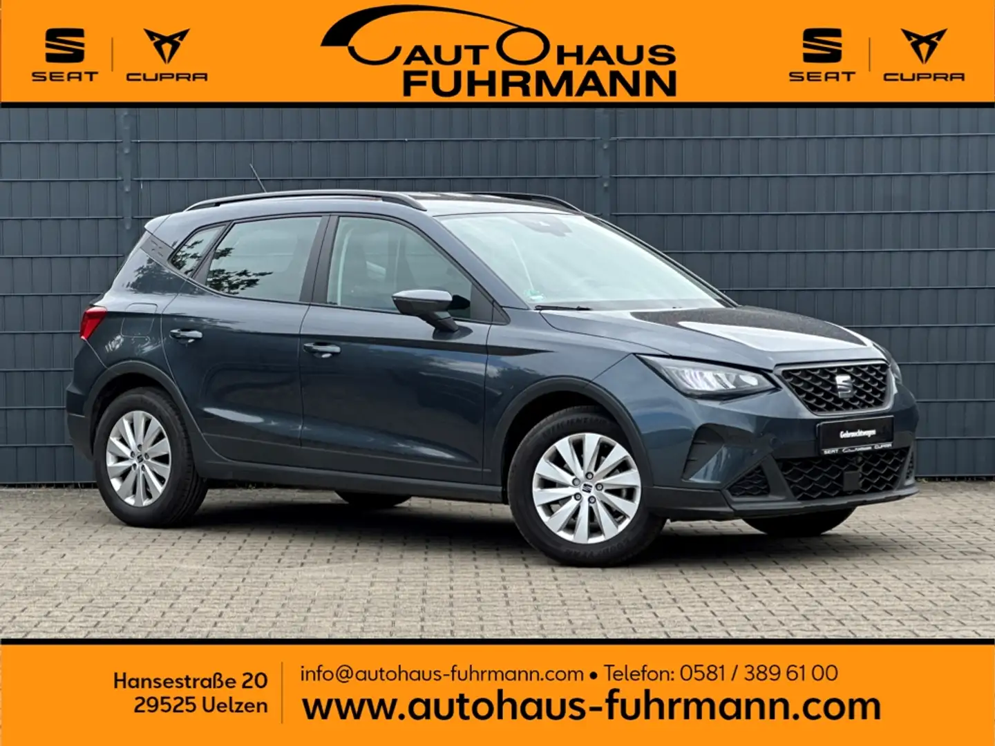 SEAT Arona Style PRO 1.0 TSI DSG AHK/APP/CLIMATRONIC Grau - 1