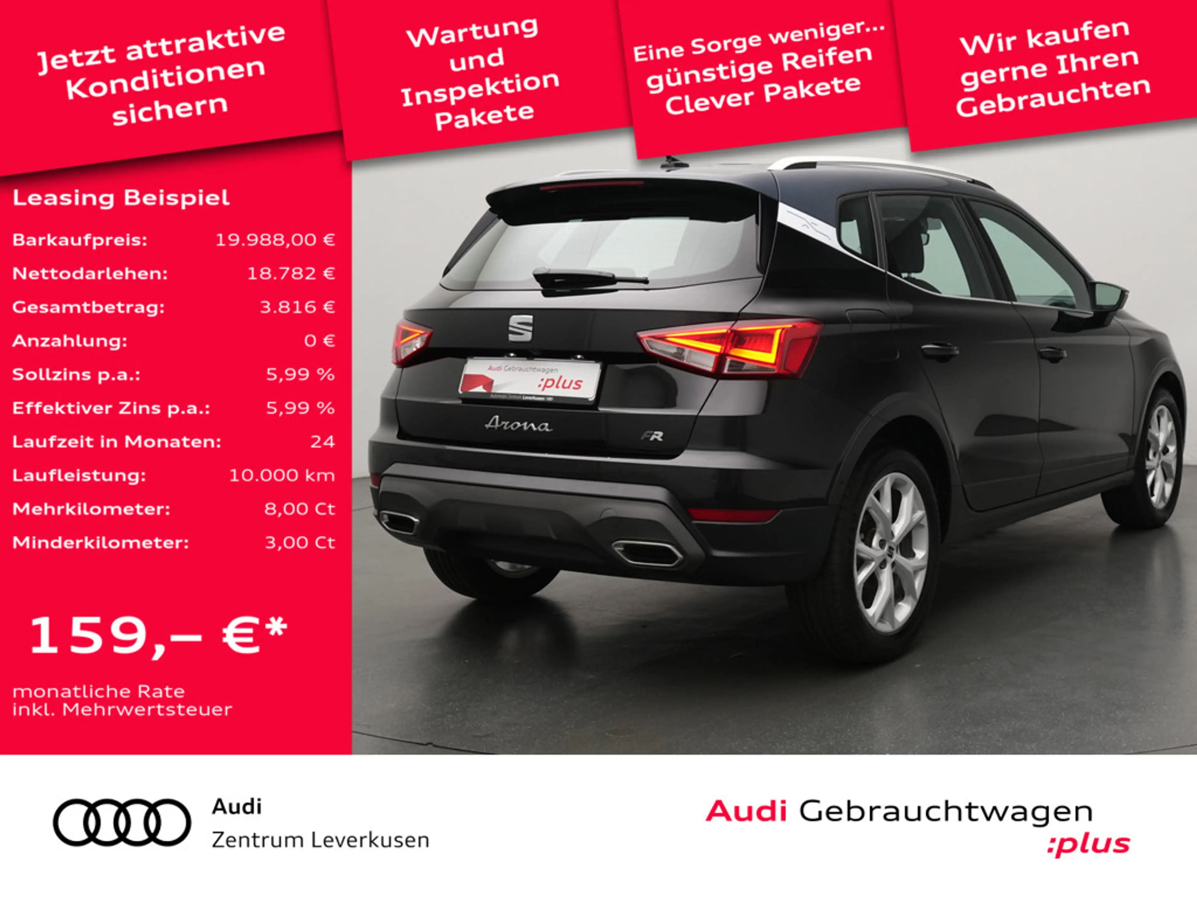 SEAT Arona FR DSG VIRT LED KAM PDC NAVI SHZ KLIMA — photo 2