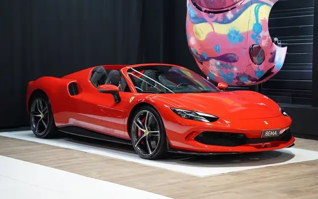 Ferrari 296 GTS 3.0 V6 HYBRIDE 830cv | Malus payé 1ère main Carbone Lift Écussons scuderia À partir de 2789-mois