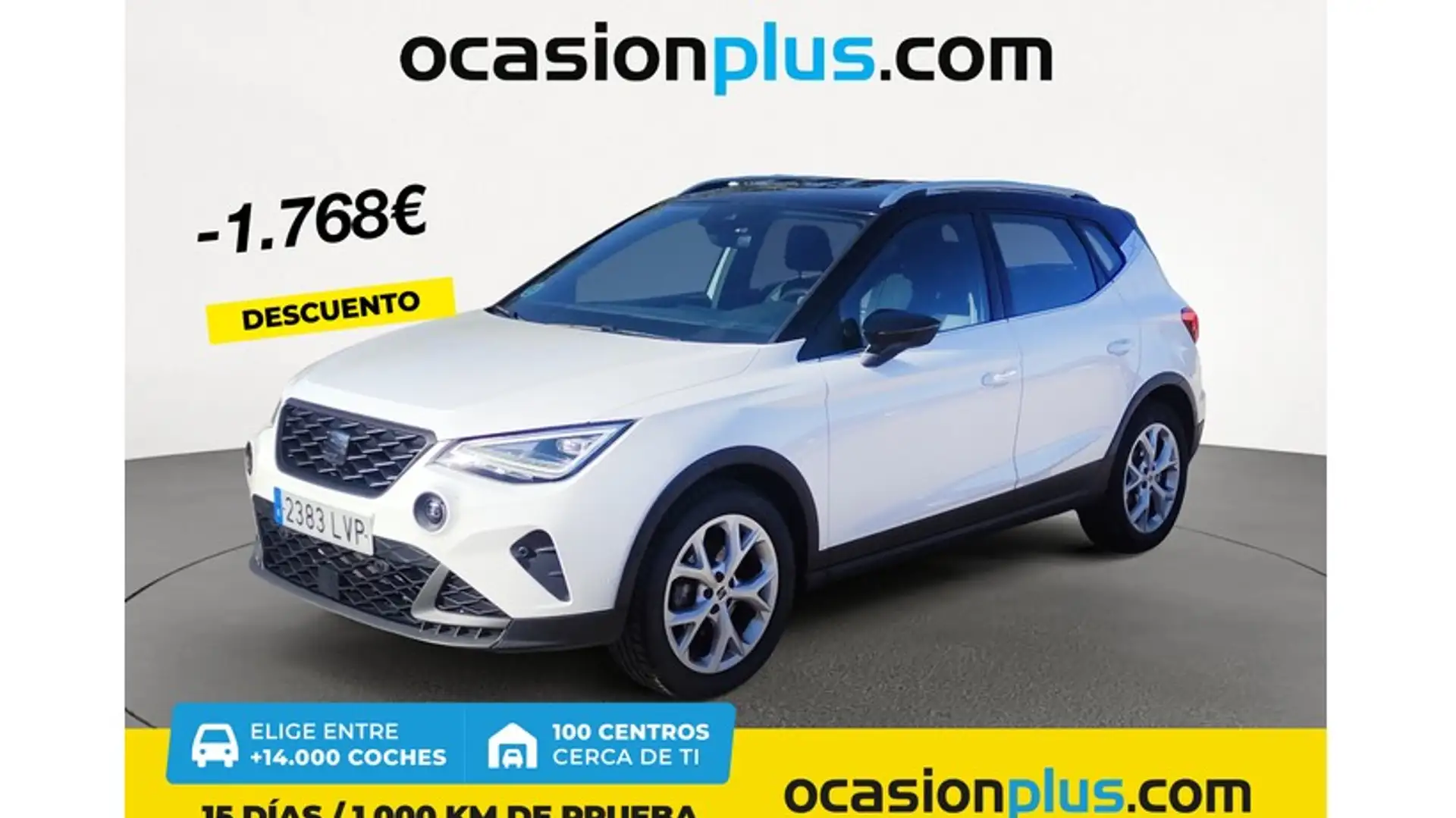 SEAT Arona 1.5 TSI S&S FR DSG7 150 Blanc - 1