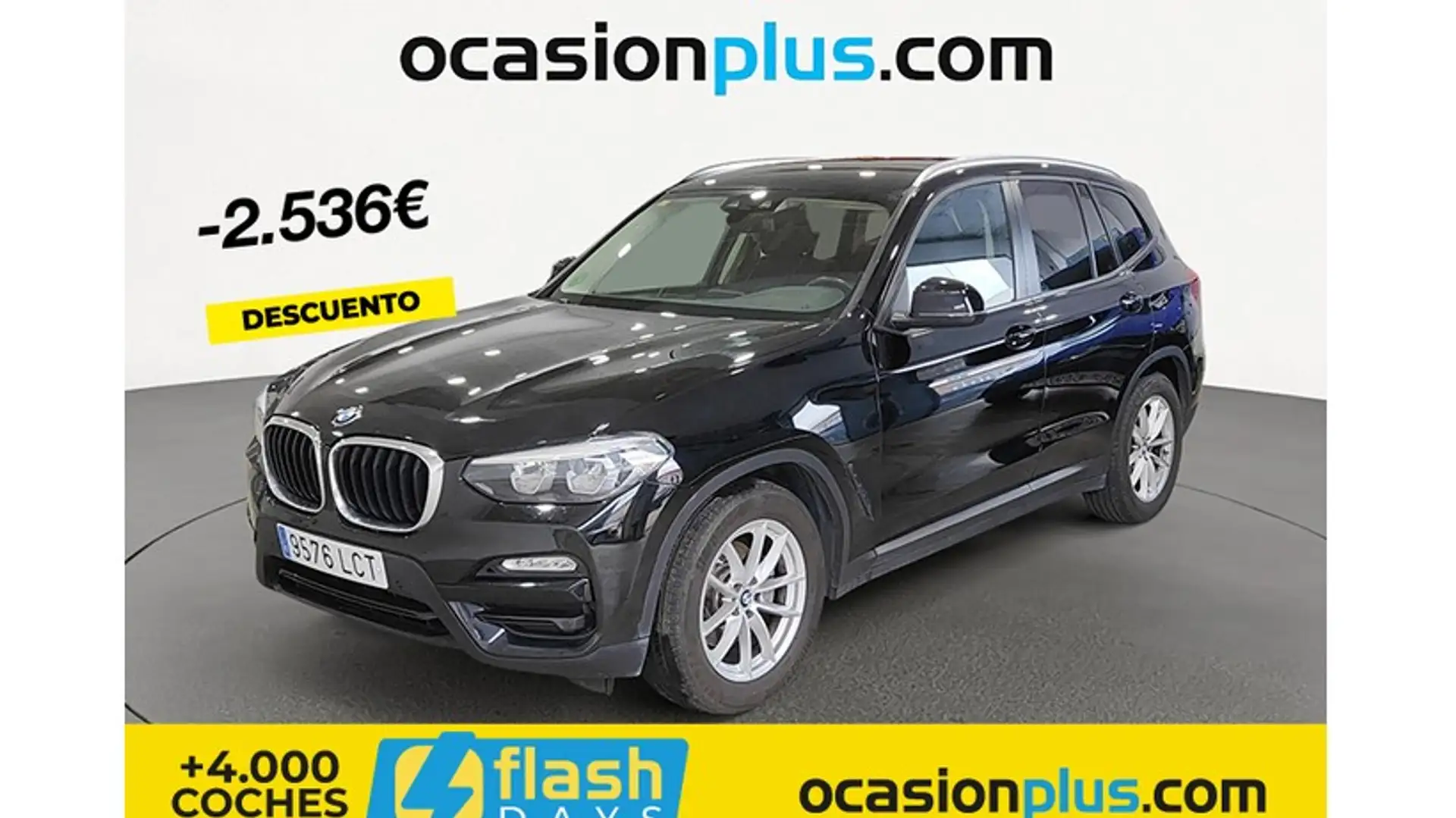 BMW X3 sDrive 18dA Negro - 1