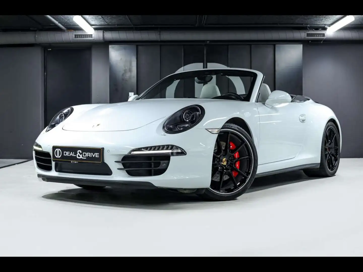 Porsche 911 (991.1) CARRERA 4S CABRIOLET PDK18WABGASTEMPO Wit - 1