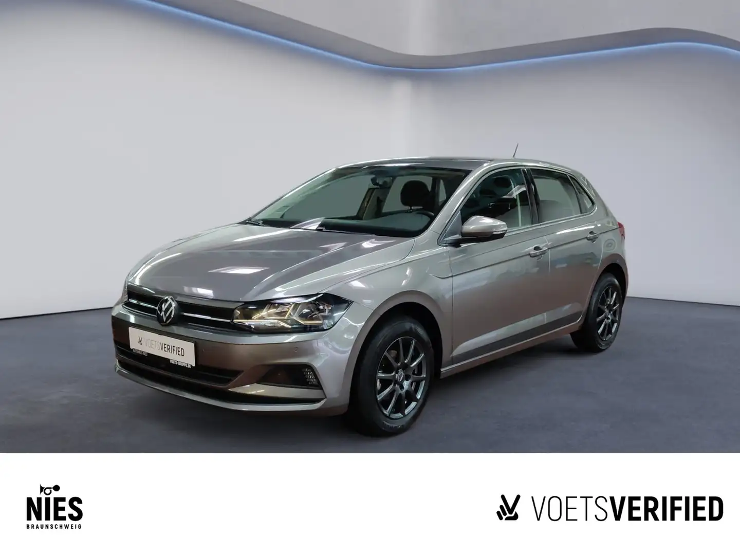 Volkswagen Polo 1.0 TSI KLIMA+PDC+DAB Gris - 1