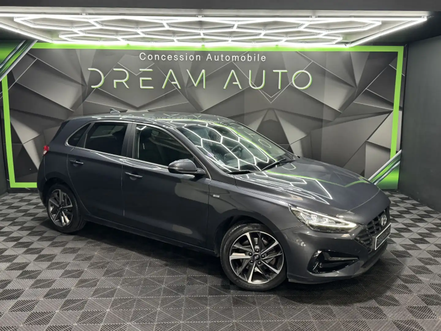 Hyundai i30 1.0 T-GDI 120CH INTUITIVE EURO6D-T EVAP Gris - 2