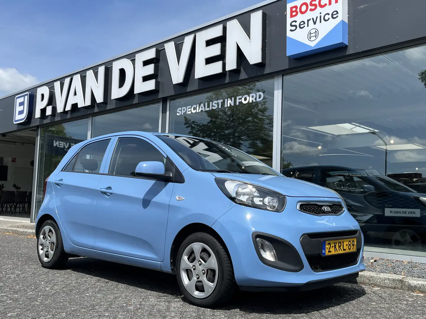 Kia Picanto 1.2 CVVT ISG Comfort Pack Blauw - 1