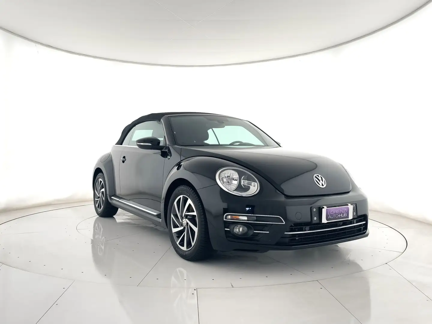Volkswagen Maggiolino Cabrio 1.2 tsi Design 105cv DSG+APP CONNECT+C17" Nero - 2